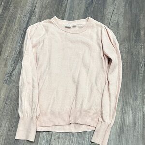 GAP Light Pink Crewneck Sweater for Girls